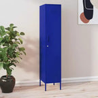 vidaXL Armoire de rangement métallique Organiseur de casiers pour école, bureau, en acier - Vert olive