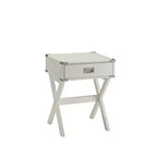 Royal Hampton Square End Table, White