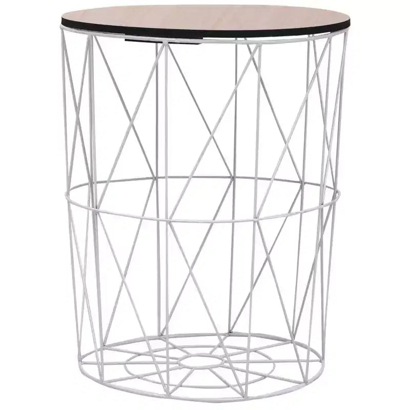 vidaXL Coffee Table White  18.5