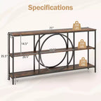 Costway Meuble de rangement en bois pour bijoux, coffre, boîte et organisateur, cadeau de Noël