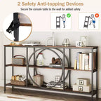 Costway Meuble de rangement en bois pour bijoux, coffre, boîte et organisateur, cadeau de Noël