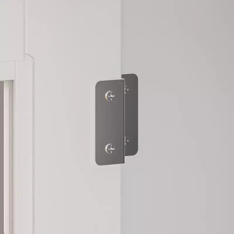 Meuble TV moderne Famapy avec portes en verre, console multimédia à 3 tiroirs avec gestion des câbles, meuble de rangement polyvalent pour salon