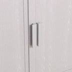 PexFix Bahut en Bois Moderne Meuble de Rangement avec 2 Portes et Étagère Réglable Consoles d'Appoint pour Salle à Manger/Salon Entrée