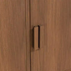 PexFix Bahut en Bois Moderne Meuble de Rangement avec 2 Portes et Étagère Réglable Consoles d'Appoint pour Salle à Manger/Salon Entrée