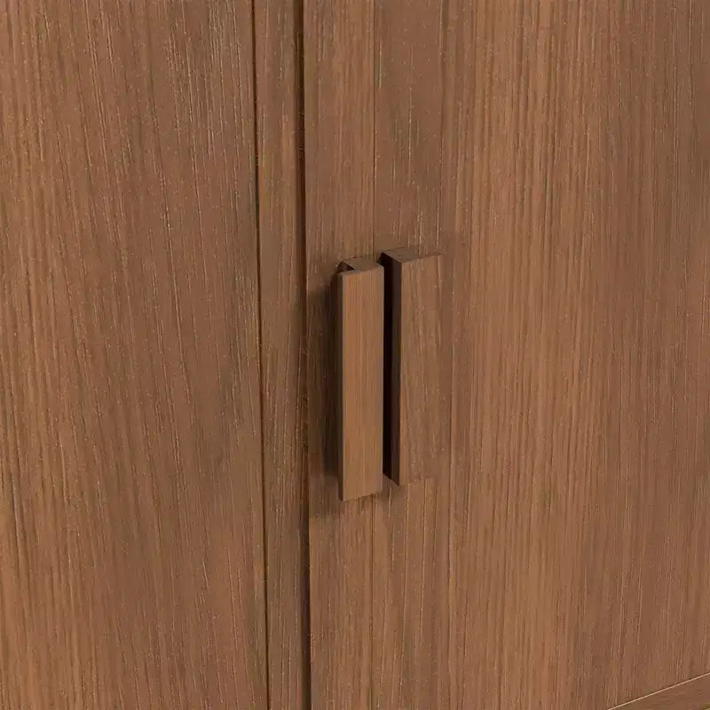 PexFix Bahut en Bois Moderne Meuble de Rangement avec 2 Portes et Étagère Réglable Consoles d'Appoint pour Salle à Manger/Salon Entrée