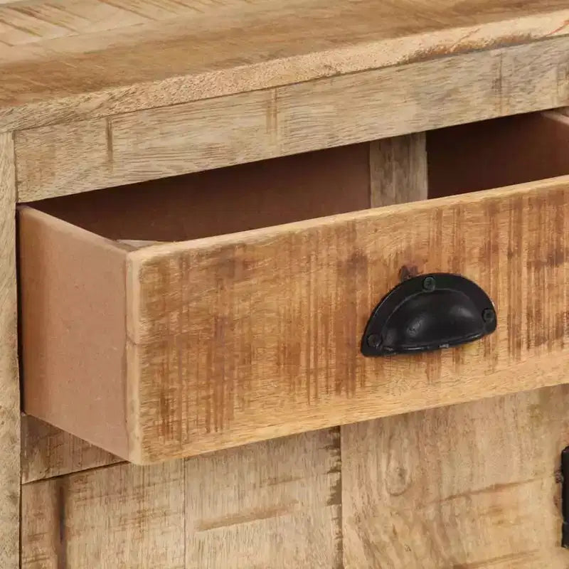 vidaXL Table de chevet 40x30x57 cm Bois de manguier massif