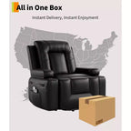 Fauteuil inclinable releveur électrique - Chaleur et massage pour personnes âgées et à mobilité réduite, dossier et jambes réglables, fauteuil releveur robuste pour seniors