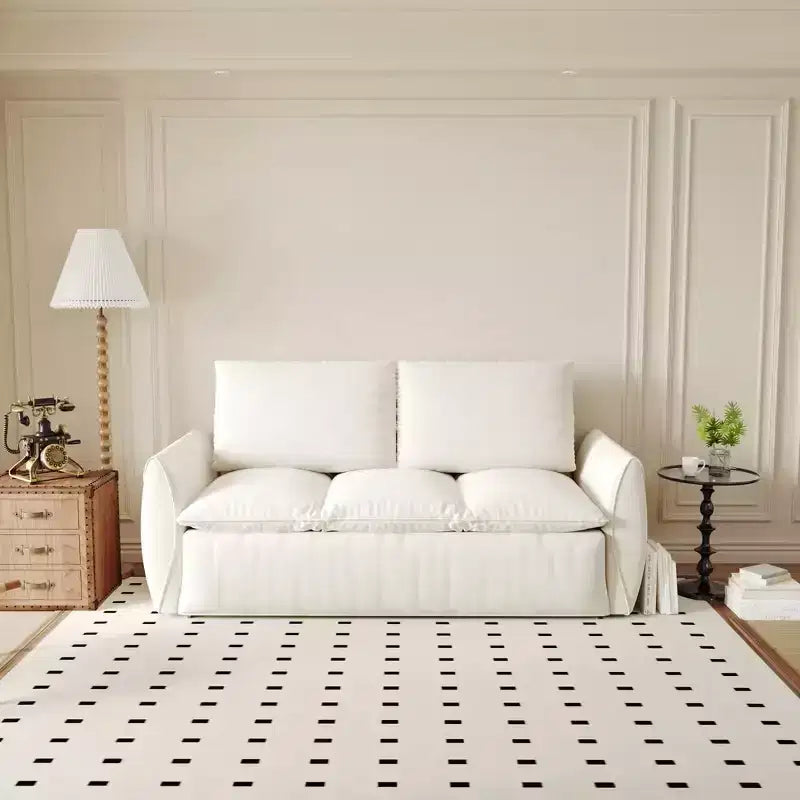 70.9 Pull-Out Sofa Bed, Convertible Sleeper Sofa with Pillow, 3 Seat Velvet Sleeper Couch, Loveseat Sleeper Sofa for Living Room Bedroom
