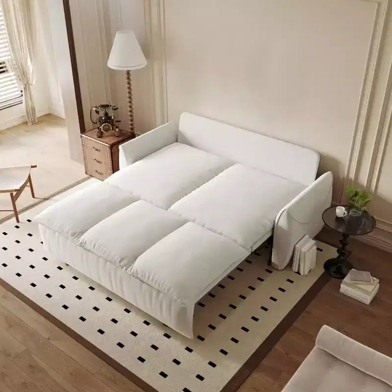 Canapé convertible 70,9 pouces, avec oreiller, canapé-lit 3 places en velours, canapé-lit deux places pour salon chambre