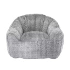 TUYOHW Fauteuil poire avec accoudoirs, chaise longue remplie de mousse à mémoire de forme haute densité, grand canapé paresseux pour adultes salon, housse amovible et lavable