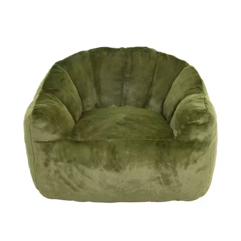 TUYOHW Fauteuil poire avec accoudoirs, chaise longue remplie de mousse à mémoire de forme haute densité, grand canapé paresseux pour adultes salon, housse amovible et lavable