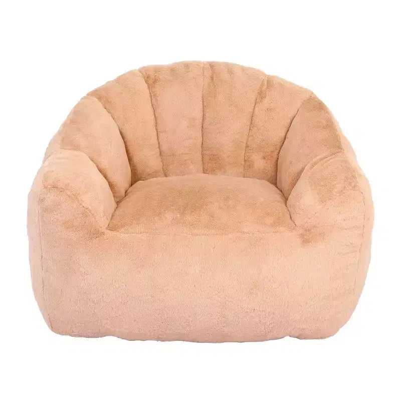 TUYOHW Fauteuil poire avec accoudoirs, chaise longue remplie de mousse à mémoire de forme haute densité, grand canapé paresseux pour adultes salon, housse amovible et lavable