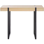 Klausner Console Table - CNS9302A - Sand/Black - Safavieh