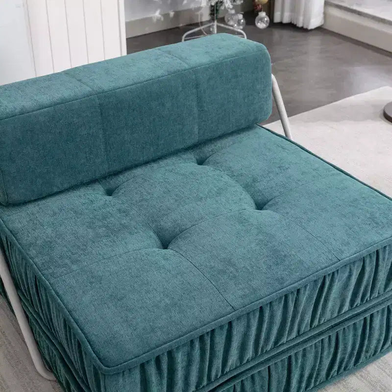 Canapé pliant, canapé-lit et matelas de sol convertibles, lit compact avec dossier amovible