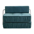 Canapé pliant, canapé-lit et matelas de sol convertibles, lit compact avec dossier amovible