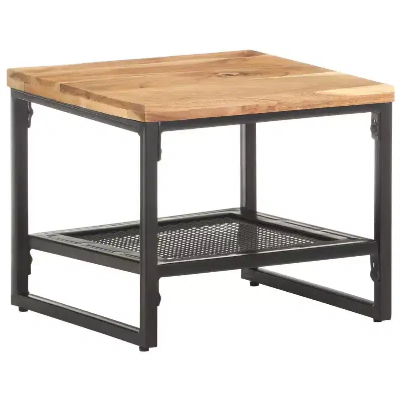 vidaXL Table d'appoint Table de Chevet Table Basse Meuble de Salon Bois Massif