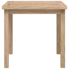 vidaXL Table d'appoint 45x45x45 cm Bois de teck massif