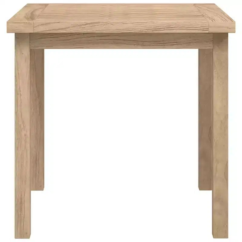 vidaXL Table d'appoint 45x45x45 cm Bois de teck massif