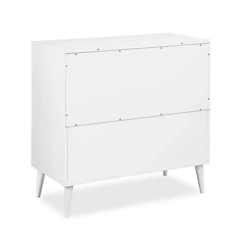 Commode de rangement à 3 tiroirs Liora de GDFStudio, style milieu de siècle