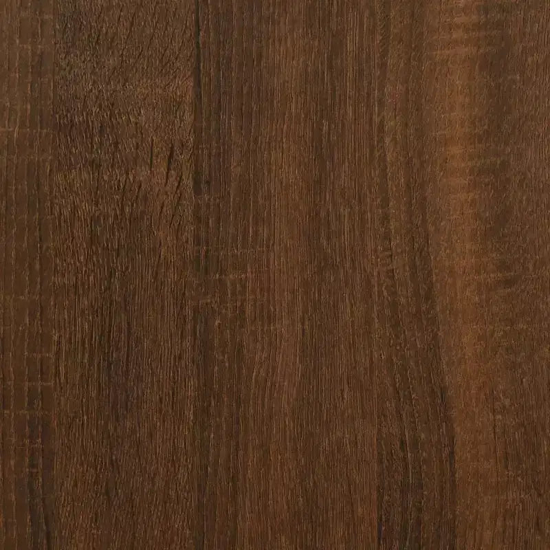 vidaXL Table basse Chêne fumé Bois d'ingénierie Moyen Élégant