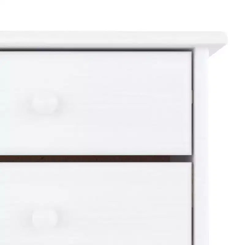 vidaXL Armoire à chaussures Blanc Bois de pin massif 77 cm x 35 cm x 96 cm