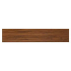 Meuble TV pour téléviseurs jusqu'à 85 pouces, meuble TV console média de style moderne du milieu du siècle avec portes en verre cannelé et 2 tiroirs, Noyer - ModernLuxe