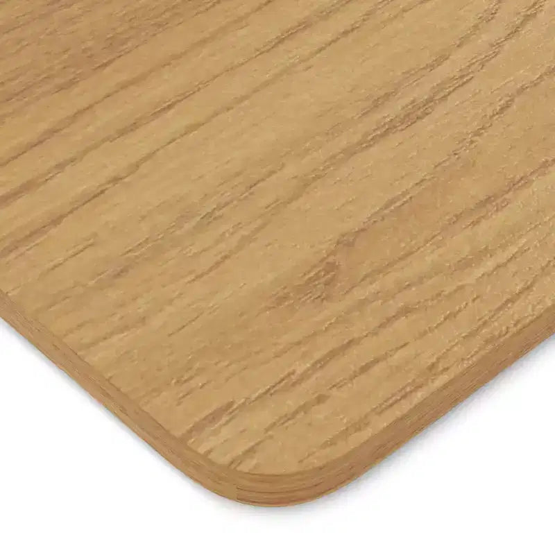 Costway Plateau de Table Monobloc 48 x 24 avec Coins Arrondis Sûrs pour Bureau à Domicile DIY Noir/Naturel/Marron Rustique/Blanc/Gris