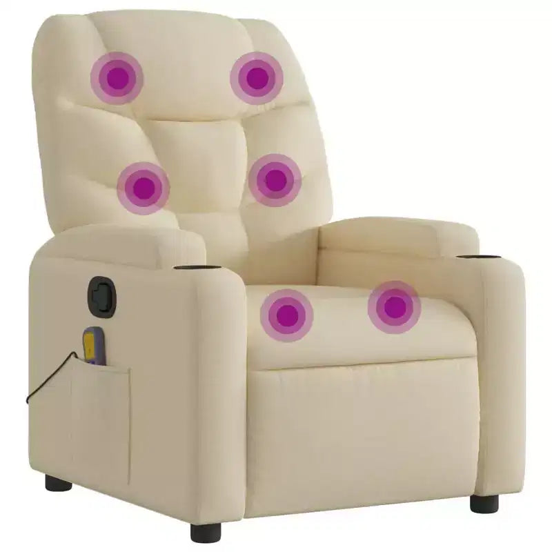 vidaXL Fauteuil inclinable de massage électrique