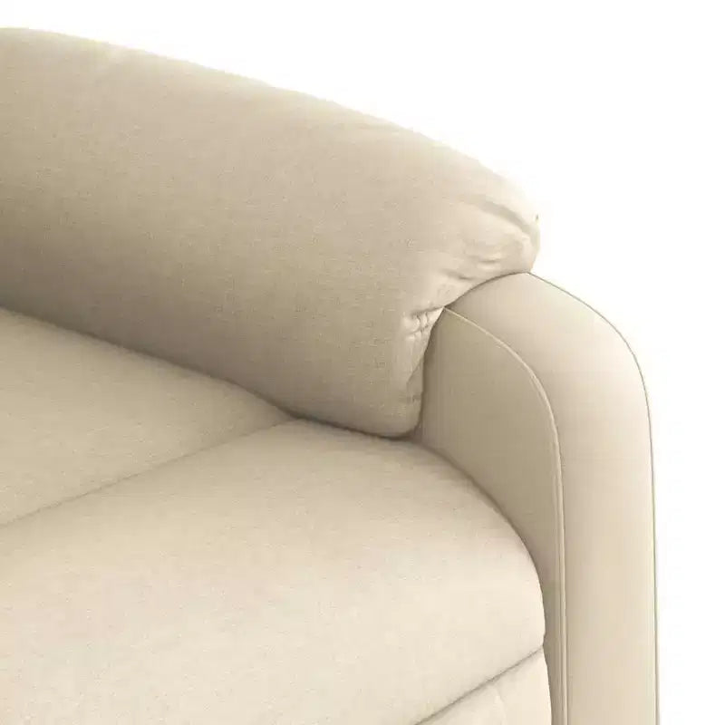 vidaXL Fauteuil de massage inclinable Tissu noir