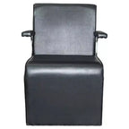Chaise de coiffeur professionnelle PureSana 3 Pack Chromium Anastasia Vinyl