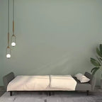 vidaXL Canapé-lit 2 places d'appoint Rembourré Causeuse Convertible Velours