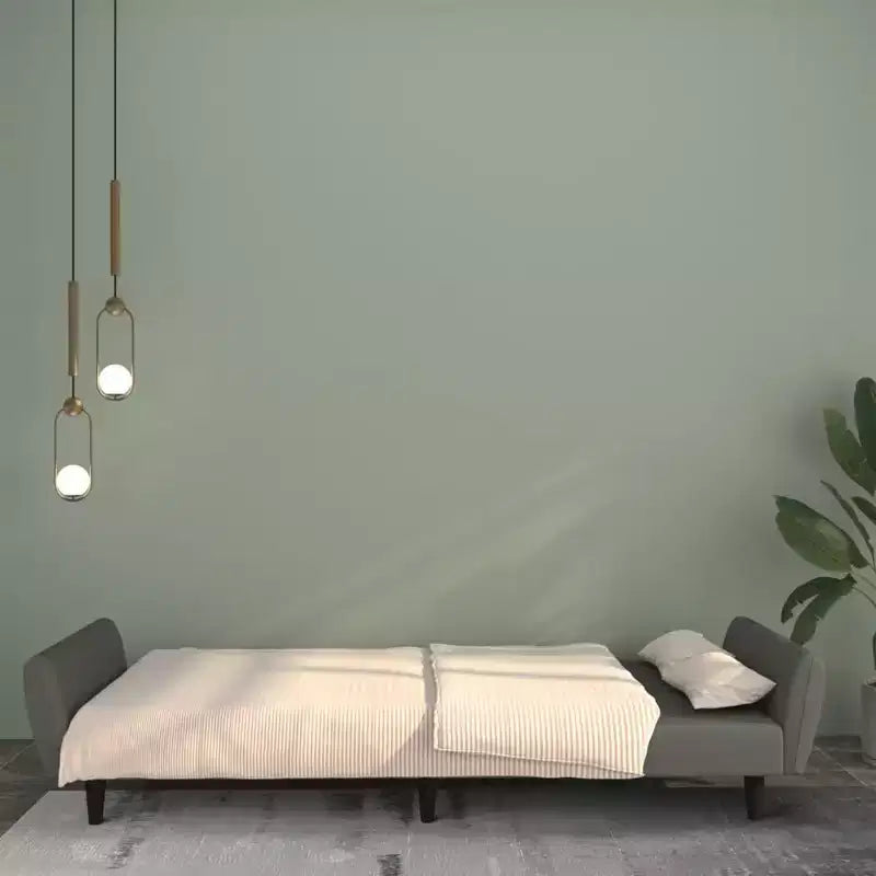 vidaXL Canapé-lit 2 places d'appoint Rembourré Causeuse Convertible Velours