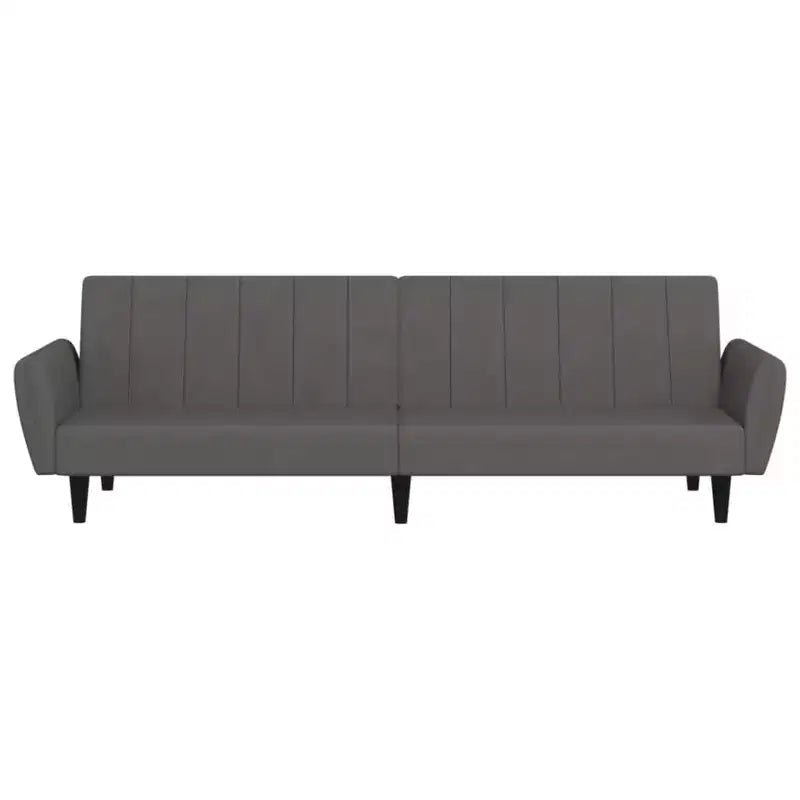 vidaXL Canapé-lit 2 places d'appoint Rembourré Causeuse Convertible Velours