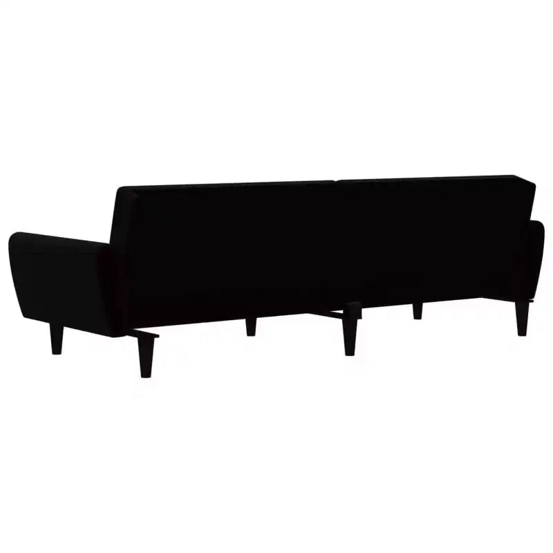 vidaXL Canapé-lit 2 places d'appoint Rembourré Causeuse Convertible Velours