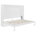 Lit escamotable Queen Size avec mécanisme à double piston, sans sommier à ressorts