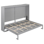 Lit escamotable Queen Size avec mécanisme à double piston, sans sommier à ressorts