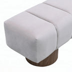 Banc ottoman d'entrée en bout de lit sans assemblage