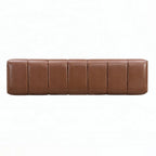 Banc ottoman d'entrée en bout de lit sans assemblage