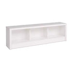 Calla Entryway Bench White - Prepac: Chic Cosmopolitan Design, Laminated Surface, Metal Hardware