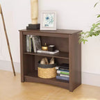 Étagère 2 tablettes 29 po expresso – Prepac : Tablettes réglables, fini laminé, composite de bois, capacité de 40 lb