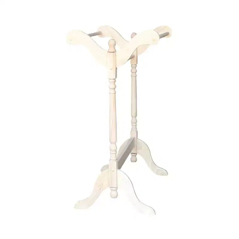 Porte-Couvertures Non Fini - International Concepts : Rangement Couvertures en Bois Massif avec 3 Barres