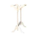 Porte-Couvertures Non Fini - International Concepts : Rangement Couvertures en Bois Massif avec 3 Barres