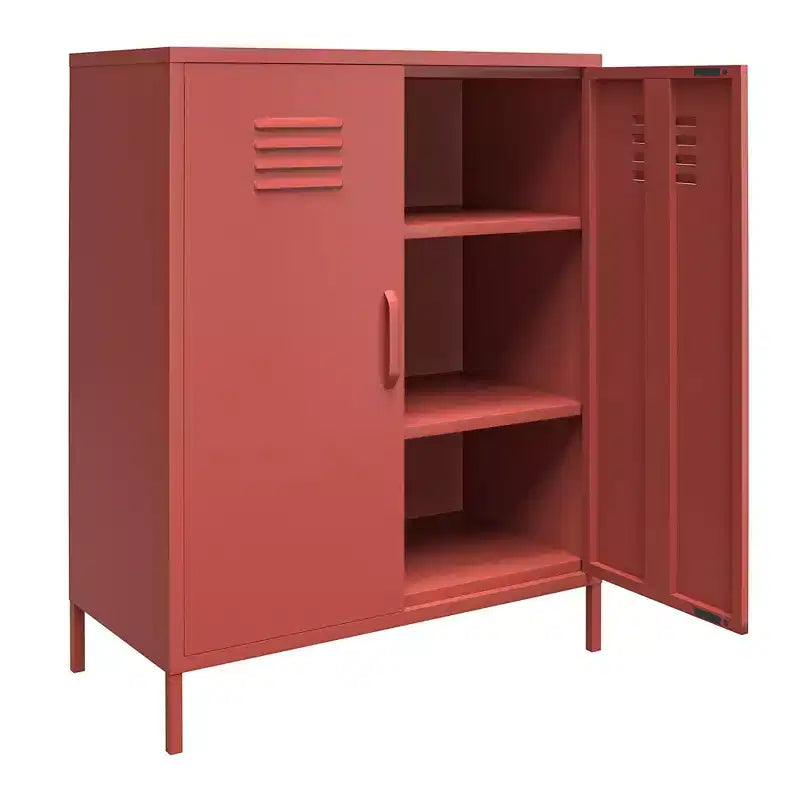 Meuble de rangement casier en métal 2 portes Shadwick RealRooms