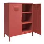 Meuble de rangement casier en métal 2 portes Shadwick RealRooms