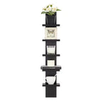 Étagère murale verticale étroite 30 x 6 - Danya B.