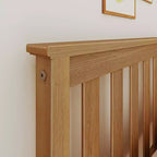 Lit jumeau Max & Lily avec lit gigogne, lit plateforme classique en bois massif avec rangement