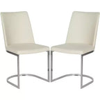 Parkston 18 H Linen Side Chair (Set of 2) - FOX2013 - Safavieh Couture