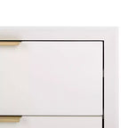 Table d'appoint à 3 tiroirs Baskin - ACC6605A - Blanc - Safavieh