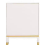 Table d'appoint à 3 tiroirs Baskin - ACC6605A - Blanc - Safavieh