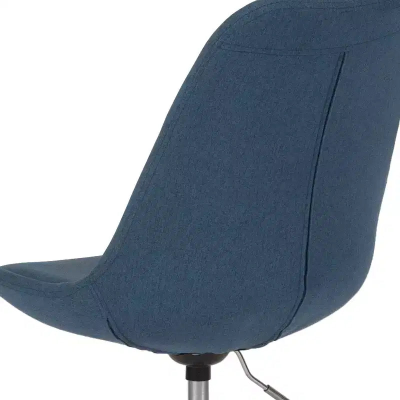 Chaise de bureau pivotante Merrick Lane avec assise pivotante réglable en hauteur, revêtement élégant